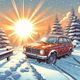 Winter Car Parking