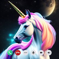 Unicorn Horse Fake Call prank