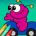 Coloring Book 9: Little Monste
