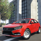 Лада Веста седан по городу