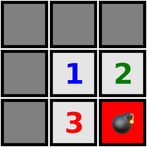 Minesweeper in the dark