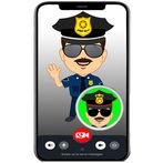 اتصال فيديو وهمي شرطة الاطفال