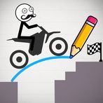 Stickman Bike Cross the Bridge