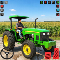 Big Tractor Farming Games 3D