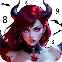 Dark, Horror Color by Number