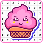 Kawaii Art Coloring By Number