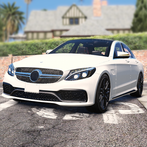 Real Car Parking Benz C63 AMG