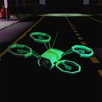 Cyberpunk Drone Pilot