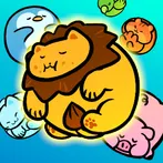 Merge Lion (watermelon game)
