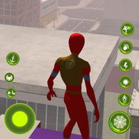 Spider Stickman Rope Hero Game