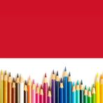 Buku Mewarnai Bendera Dunia