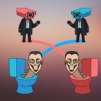 Draw to Toilet Skibydi Rush