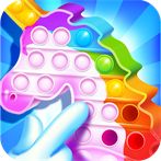 Pop It Fidget Flyer 3D Toys