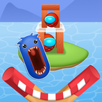 Angry Heads 3D: Aim & Fly