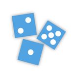 Blue Dice | Dice And Marbles
