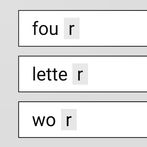Four-Letter Words