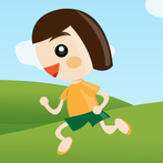 Finger Runner - tapping a scre