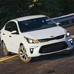 Driving Kia Rio: Real Parking