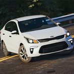 Driving Kia Rio: Real Parking