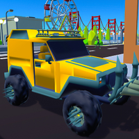 Zombie Apocalypse Car Drift