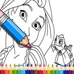 Tangled Coloring Book