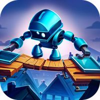 Cross The Roofs - Robot Game
