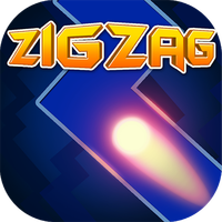 Zig Zag Neon Ball
