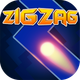 Zig Zag Neon Ball