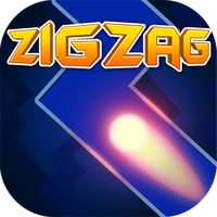Zig Zag Neon Ball