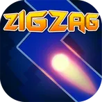 Zig Zag Neon Ball
