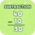Learning Subtraction Math Kids