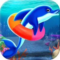 Toddlers Dolphins Water Show