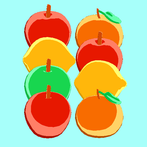 Fruit Sort Puzzle 3D