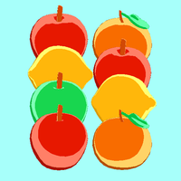 Fruit Sort Puzzle 3D