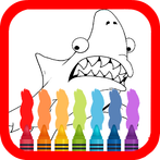 Shark Colouring Book