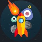 Meteors Rocket 2D Game