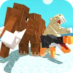 Blocky Dino Park Ice Age Arena