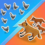 Chicken vs Fox: 3D Ranner