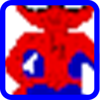 Cute Superhero Pixel Art