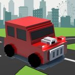 Infinite Car : Run 3d blocky H