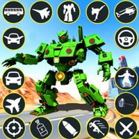 Robot Bus Army Car Game 3d