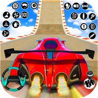 Impossible Mega Car Ramp 3d