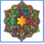 Mandala Coloring Book: Color M