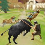 Angry Bull Fighting Games 3D