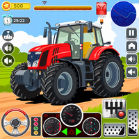 Farm Tractors Dinosaurs Games