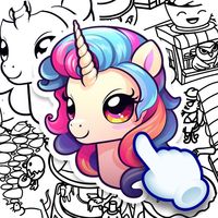 Sticker Puzzle - Coloring Game