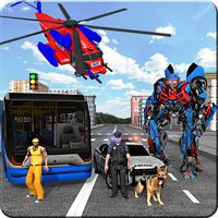 Police Robot Transform Story