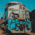 Jigsaw Puzzle Trains