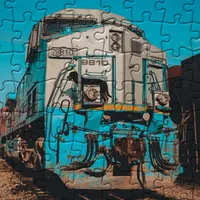 Jigsaw Puzzle Trains