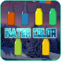 Bottle water colour puzzle